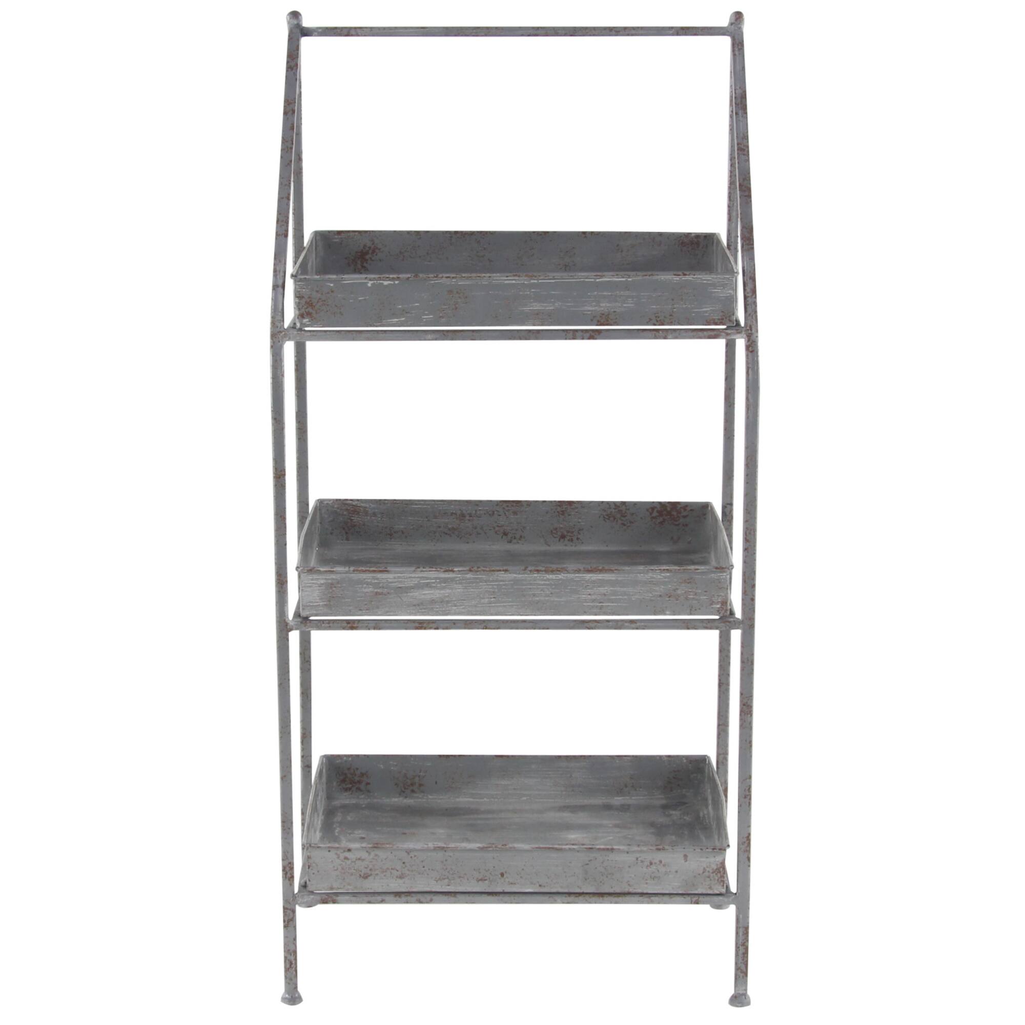 3.2ft. Metal Farmhouse Plantstand